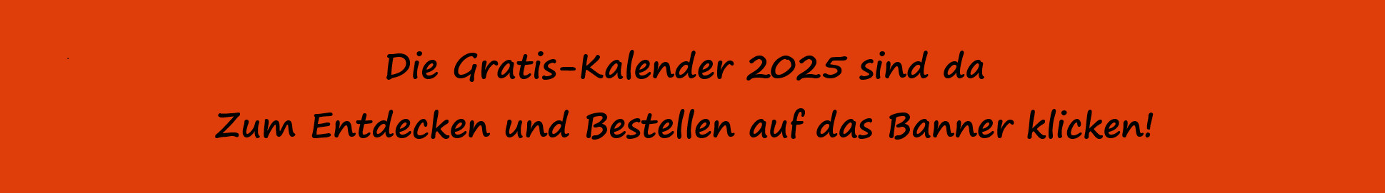 Gratis Kalender Andachtsbuch 2025